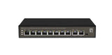EAN 4015867228166 - LevelOne FGP-1031 switch No administrado Gigabit Ethernet (10/100/1000) Energía sobre Ethernet (PoE) Negr imagen 1