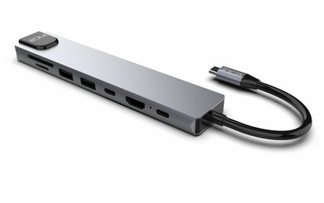 EAN 8681949014222 - Inca ITPC-7T hub de interfaz USB Tipo C 1000 Mbit/s Aluminio imagen 3