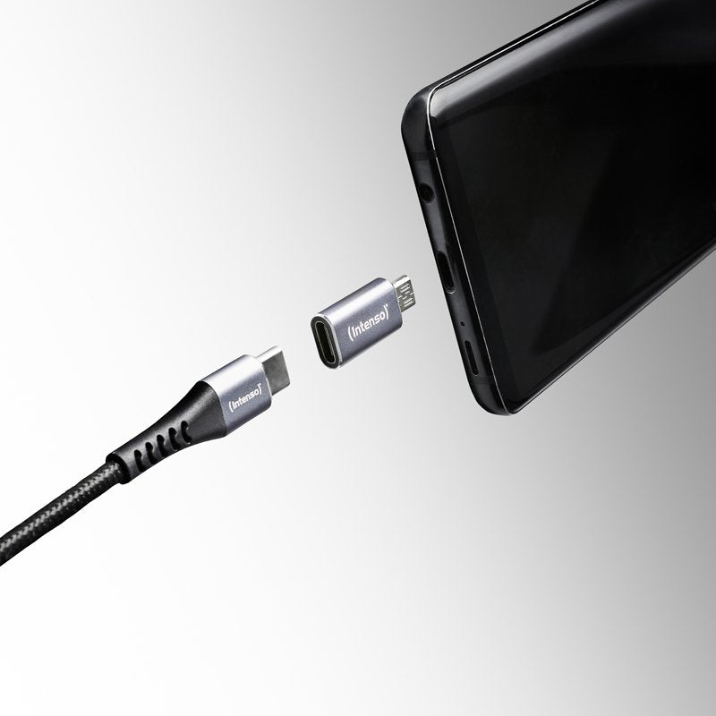 Intenso 3-Pack Usb Adaptador Mix Usb-C A Micro Mix480 Aluminiu