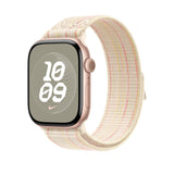 Apple 46mm Starlight/Pink Nike Sport Loop