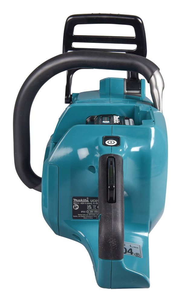 Motosierra Eléctrica Inalámbrica Makita Uc015gz Xgt, 40v, (Azul/Negro, Sin Batería Ni Cargador) Uc015gz