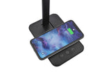 Lampara Led Denver Lqi - 105 Con Cargador De Movil Inalambrico 3 Tonos De Luz