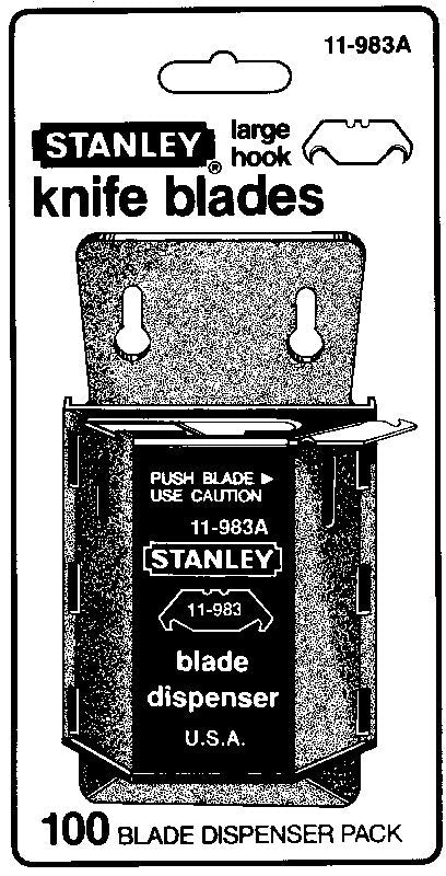 Stanley Hook Blades 1996 10 Pcs.