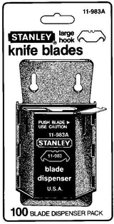 Stanley Hook Blades 1996 10 Pcs.