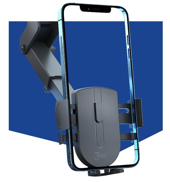 EAN 5903108450393 - 3MK Twist Automatic Car Holder Soporte pasivo Teléfono móvil/smartphone Negro imagen 2