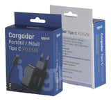 Cargador Iggual Portátil Y Móvil Tipo C Pd 65w