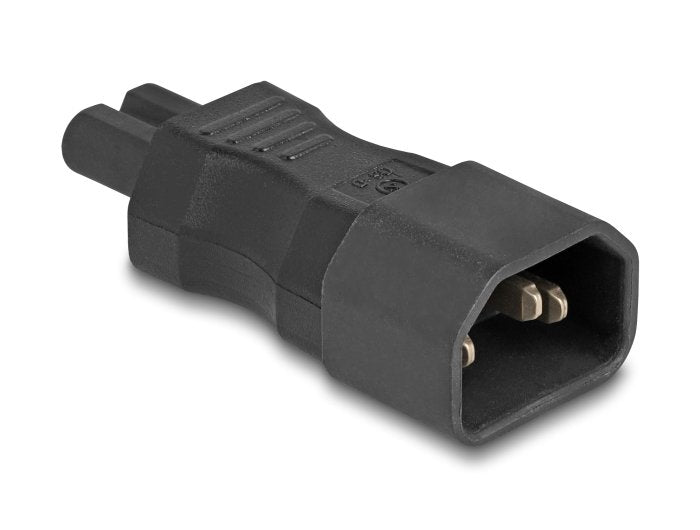 Delock 80469 Adaptador De Poder Iec 60320 - C14 A C7, Macho / Hembra, 2,5 A, Recto
