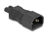 Delock 80469 Adaptador De Poder Iec 60320 - C14 A C7, Macho / Hembra, 2,5 A, Recto