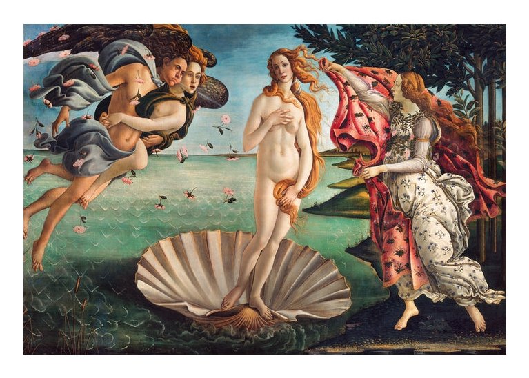 Puzzle El Nacimiento De Venus Botticelli 2000pzs