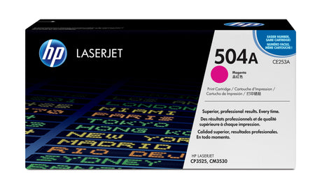 EAN 0883585595723 - HP 504A Magenta Original LaserJet Toner Cartridge cartucho de tóner 1 pieza(s) imagen 1