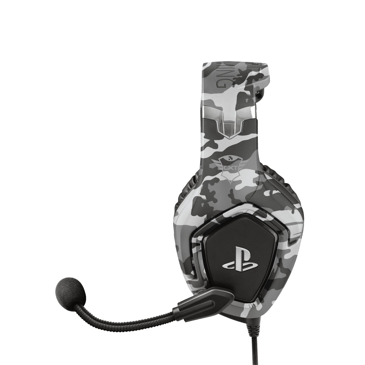 Auriculares  Trust Gxt 488 Forze Ps4  Alámbrico Diadema Juego Negro, Gris