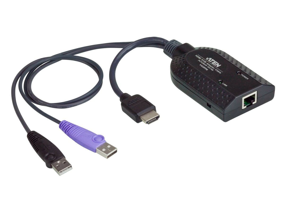 Aten Usb Hdmi Virtual Media Adaptador Kvm Conmutador Kvm