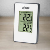 Alecto Ws-1050 Wetterstation Mit Funksensor Weiss