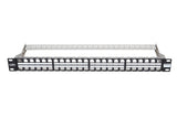 19" Patch Panel Unequipped  48xrj45 Shielded
