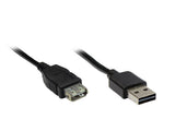 Good Connections Usb2.0 Verlängerung A-M.-A-H. Negro 2m
