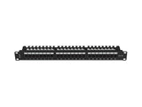 Lanberg Patch Panel 24 Port 1u 19" Cat.5e Utp With Cable Organizer Black