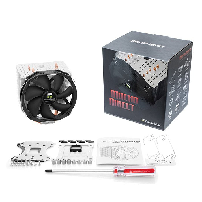 Thermalright Direct Enfriador Procesador 14 Cm Negro, Gris