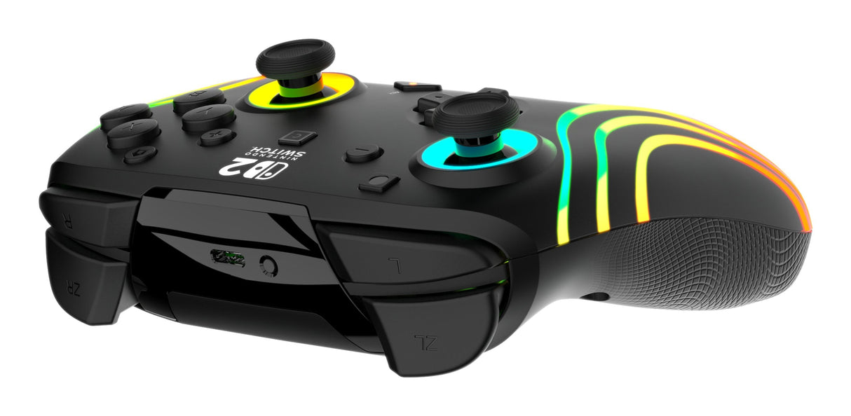 Turtle Beach Afterglow Negro Mando De Juego Rgb Inalámbrico Para Nintendo Switch 2
