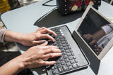 Teclado Inalambrico Kb Silver Ht Gris Oscuro