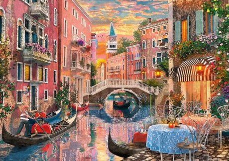 Clementoni Colección De Alta Calidad - Venecia Al Atardecer, Puzzle (Piezas: 6000)