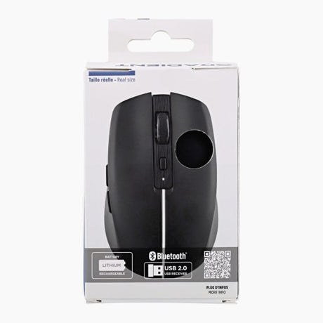 EAN 3303170113790 - T'nB MWGRADIENTBK ratón mano derecha Bluetooth + USB Type-C 1600 DPI imagen 7
