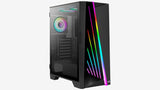 Caja Semitorre Atx Aerocool Mirage V2 Rgb Con Panel De Cristal (Negro)