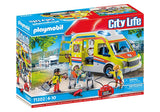 Playmobil 71202 City Life - Ambulancia Con Luz Y Sonido