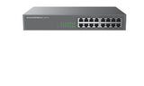 EAN 6947273704645 - Grandstream Networks GWN7702 switch No administrado 10G Ethernet (100/1000/10000) Negro imagen 1