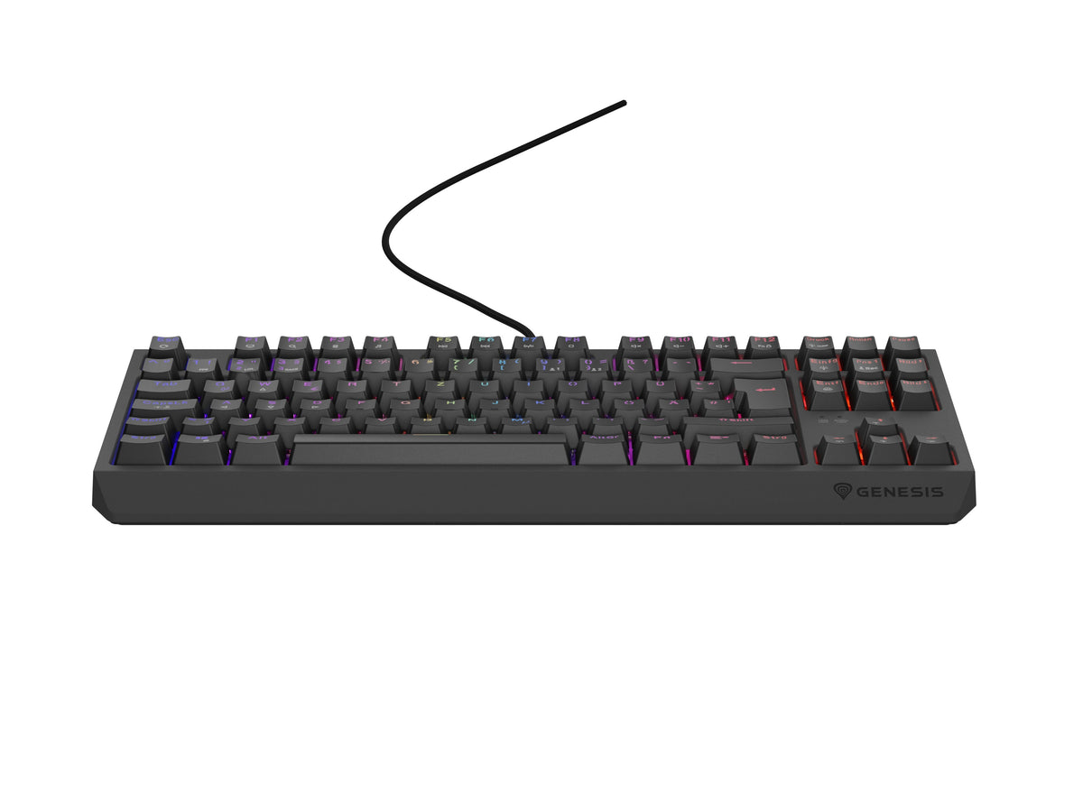 Genesis Gaming Tastatur Thor 230 Tkl Rojo Cablegeb. (De)
