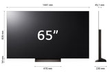 Lg Oled65c43la Evo Tv, Led Tv 164 Cm (65 Pulgadas), Negro, Ultrahd/4k, Triple Sintonizador, Wlan, Hdr, Panel De 144hz Oled65c43la