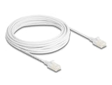 Delock Rj45 Cable De Red Cat.6a Macho A Macho U/Utp Slim 5 M Blanco