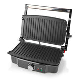 Nedis Parrilla De Contacto 1500 W Control De Temperatura Ajustable Acero Inoxidable / Plastico