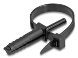 Delock Kabelbinder Con Dübel L 150 X B 7,0 Mm Negro 100 Piezas