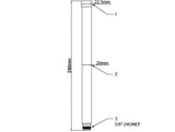 Delock Antena Wlan N-Hembra 802.11 Ac/A/H/B/G/N 6 ~ 8 Dbi
