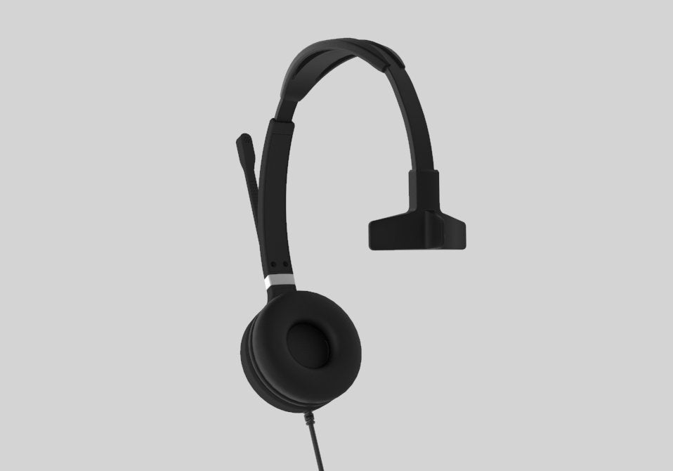 Uh36 Mono Headset Wired  Head-Band Office/Call Center