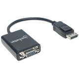EAN 0766623151962 - Manhattan 151962 adaptador de cable de vídeo 0,15 m DisplayPort VGA (D-Sub) Negro imagen 2