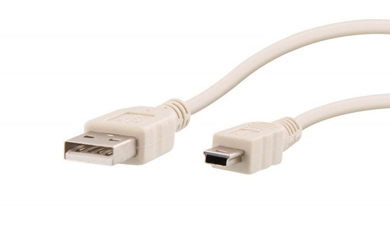 Cable T Nb Usb 2.0 Type A - Mini B M/M 1m (Blanco)