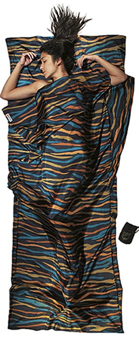 Saco De Dormir Cocoon St67 Adulto Saco De Dormir Semi-Rectangular Seda Multicolor