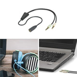 Audio Adaptador 2x Mecker<>Adaptador 2x Klinke Mecker <-> 1x Klinke Hch