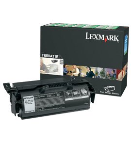 EAN 0734646064323 - Lexmark T650A11E cartucho de tóner 1 pieza(s) Original Negro imagen 1