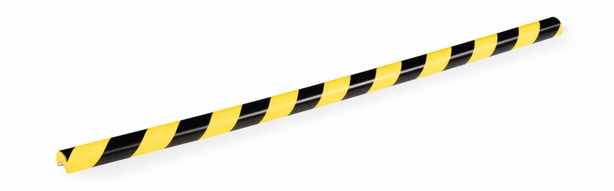 Perfil Protector De Esquinas Durable C25r Amarillo Negro Autoadhesivo 1m