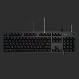 EAN 5099206086111 - Logitech G G512 teclado Juego USB QWERTZ Suizo Carbono imagen 6