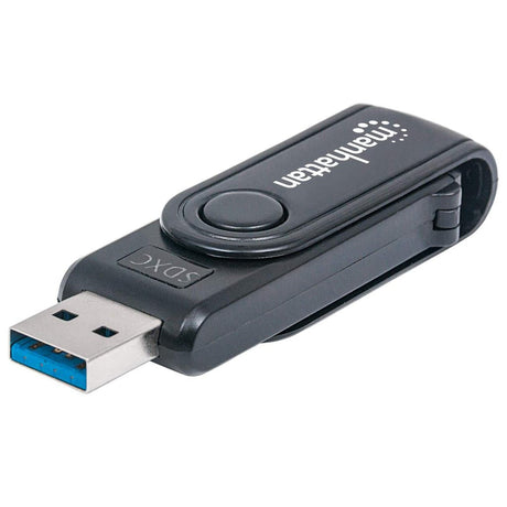 EAN 0766623101981 - Manhattan 101981 lector de tarjeta USB 3.2 Gen 1 (3.1 Gen 1) Type-A Negro imagen 1