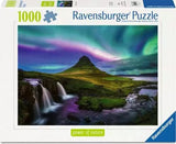 Ravensburger Puzzle Power Of Nature - Nordlichter Über Kirkjufell (1000 Teile) 12001744