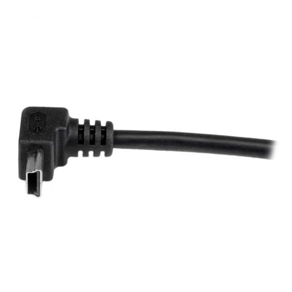 Startech Cable Usb A Mini Usb Acodado En Angulo Hacia Arriba 1m Negro Usbamb1mu