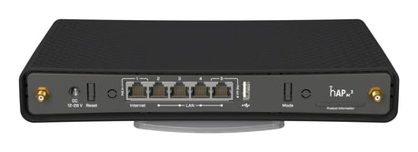 EAN 4752224006981 - Mikrotik hAP ac³ router inalámbrico Gigabit Ethernet Doble banda (2,4 GHz / 5 GHz) Negro imagen 5
