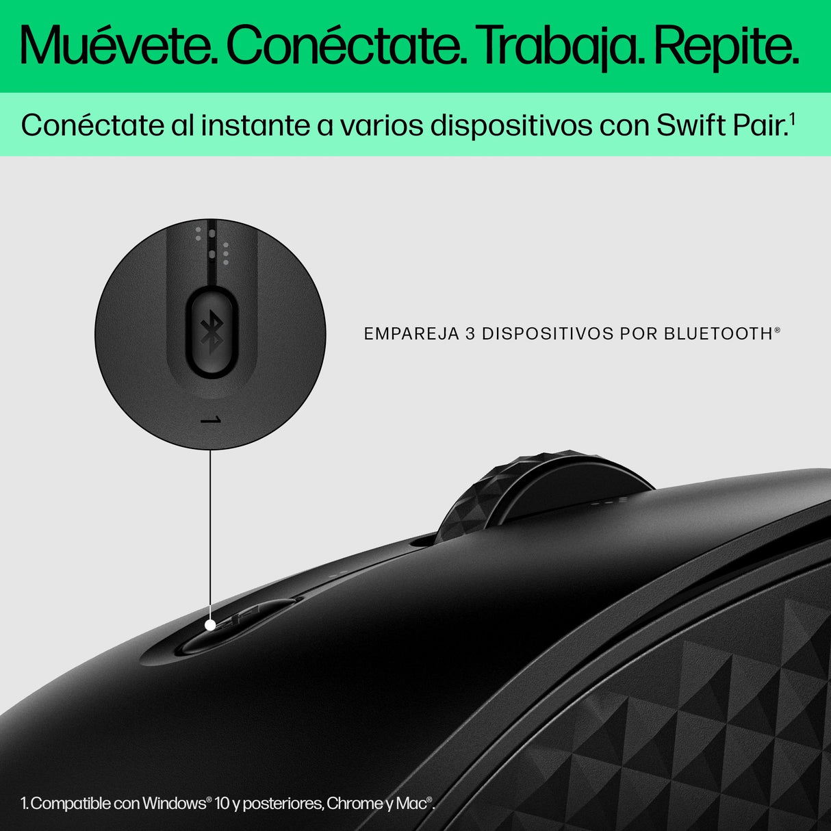 EAN 0197192652237 - HP 420 Programmable Bluetooth Mouse ratón Universal Ambidextro 4000 DPI imagen 13