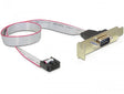 EAN 4043619893003 - DeLOCK 89300 cable de serie Gris 0,4 m DB9 9-p COM imagen 1