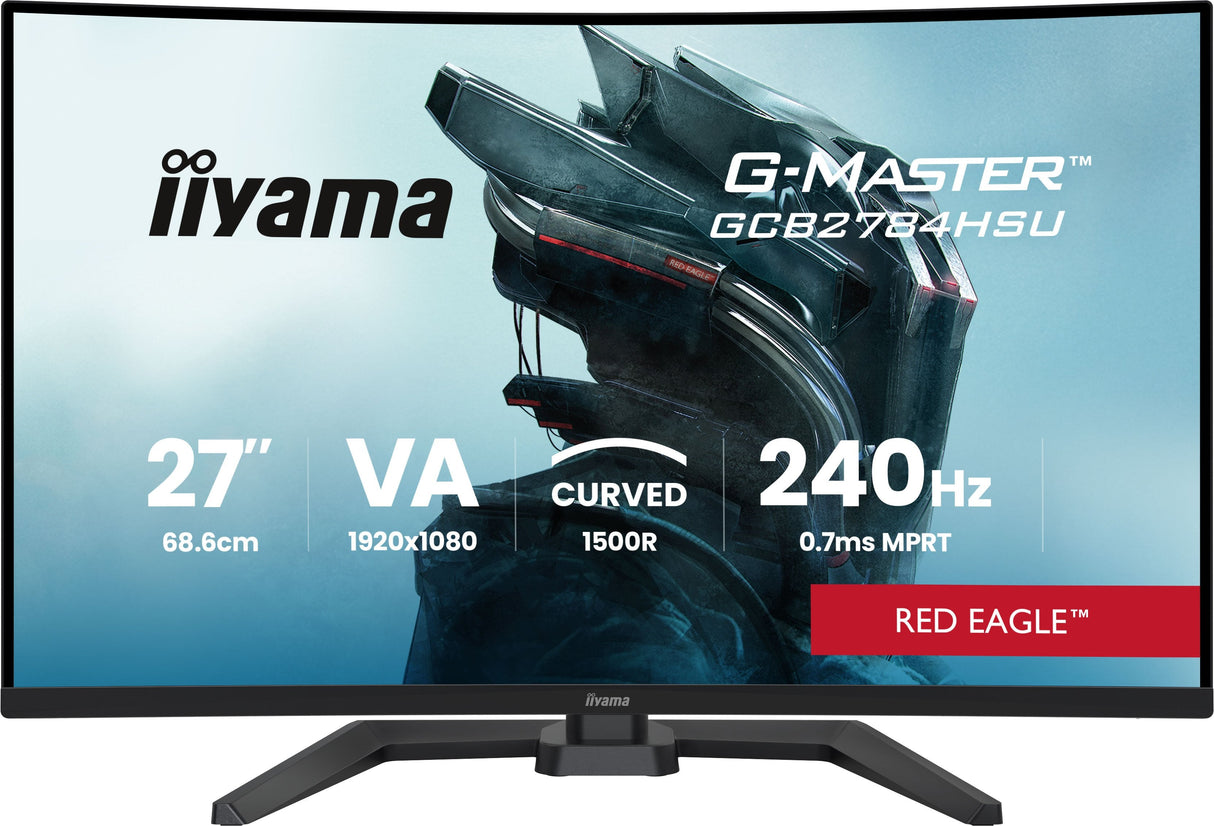 Iiyama 68.6cm 27" Gcb2784hsu-B1 16:9 2xhdmi+Dp+2xusb Va