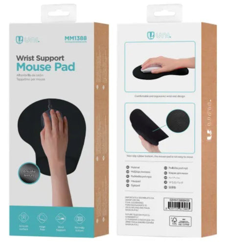 EAN 8435719613883 - UNICO MM1388 alfombrilla para ratón Negro imagen 2
